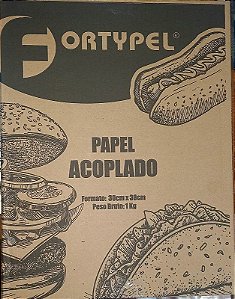 PAPEL ACOPLADO 30X38/1KG LANCHE