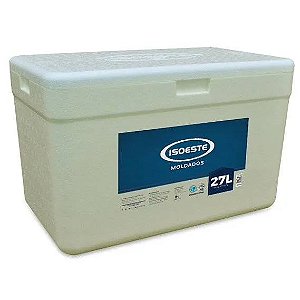CAIXA TÉRMICA ISOPOR 27 LITROS