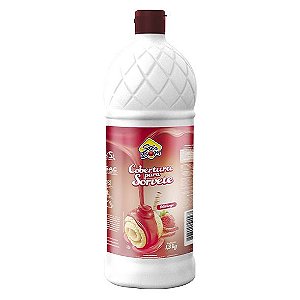 COBERTURA STERBOM MORANGO 1,3 KG