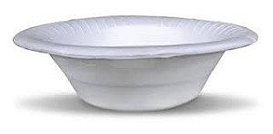 CUMBUCA FUNDA ISOPOR 12CM BRANCA ULTRA 100 UND