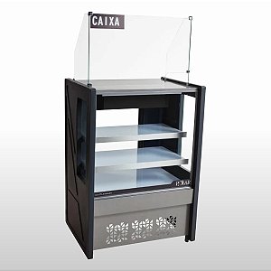 BALCÃO VITRINE NATURAL CAIXA
