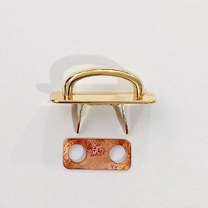 Porta Alça 20mm Dourado (1und)