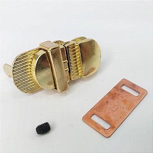 Fecho Baratinha Dourado