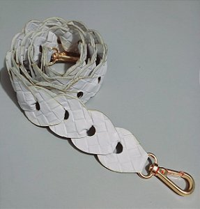 Alça Longa  Capri para Bolsa Branca