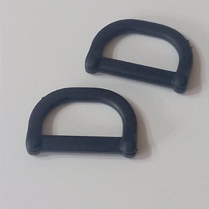 Meia Argola 30mm de Plástico (10 unidades)