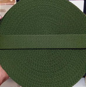 Alça Chic 3cm Verde Musgo