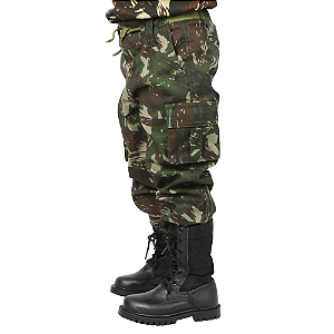 Calça Infantil Rip Stop Camuflado EB | Atack