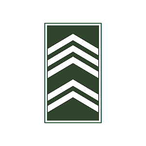 Divisa Emborrachada 1° Sargento | Exercito Brasileiro