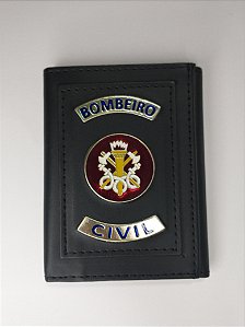 Carteira Bombeiro Civil preta