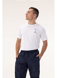 Camiseta MC Adulto Branca - Colégio Militar Branco