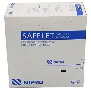 Cateter Safelet Nipro - Caixa c/ 50 unid.