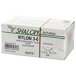 Fio Nylon COM agulha - Shalon - Caixa c/ 24 unid.