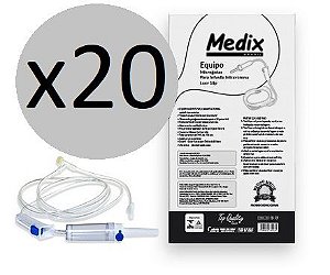 Equipo Macro L.Slip completo - Medix - Pacote c/ 20 unid.