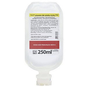 Soro fisiológico 250ml 0,9% sist. fechado - Fresenius - FR