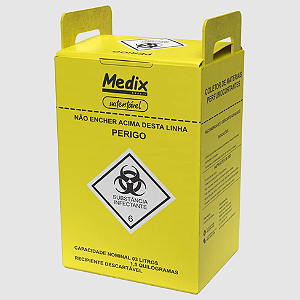 Coletor de mat. Perfurocortante - Medix Ecologic - Unid.