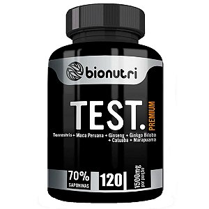 Testo Premium 120 caps 1500 mg - Bionutri