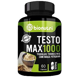 Test Max 1000 60 Cápsulas 500Mg - Bionutri