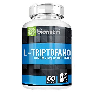 L - Triptofano 60 caps 500 Mg - Bionutri