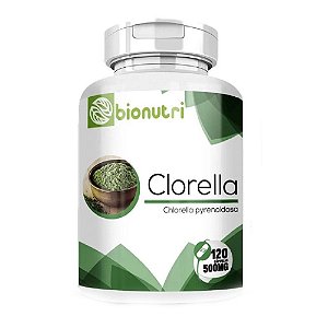 Clorella 120 caps 500 Mg - Bionutri