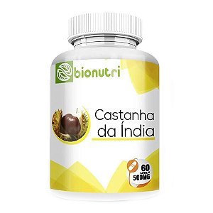 Castanha da India 60 caps 500 Mg - Bionutri