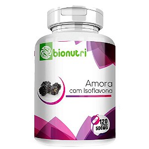 Amora com Isoflavona 120 caps 500 Mg - Bionutri