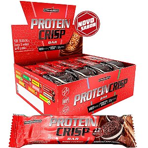 Protein Crisp Bar 12 Unidades Cookies Cream - Integralmédica