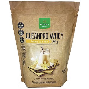 CleanPro Whey Protein Baunilha 900g - Nutrify