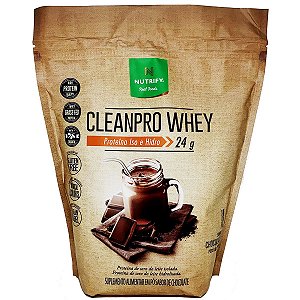 CleanPro Whey Protein Chocolate 900g - Nutrify