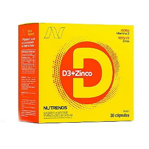 D3 + Zinco 30 Caps - Nutrends