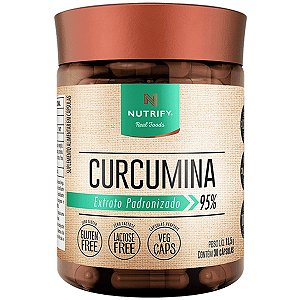 Curcumina Vegano 30 Capsulas - Nutrify