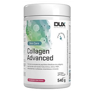 Colageno Verisol Hidrolisado 15g Collagen Advanced Cranberry com Pitaya Pote 540g - Dux Nutrition