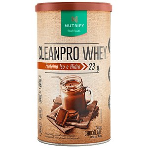 CleanPro Whey Protein Chocolate 450g - Nutrify