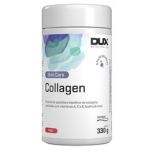 Colageno Verisol Hidrolisado 9,3g Collagen Biotina Maçã Pote 330g - Dux Nutrition