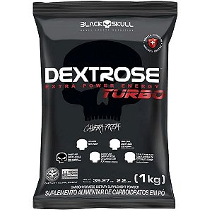Dextrose Turbo Repositor de Energia Laranja 1 Kg - Black Skull