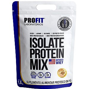 Isolate Protein Mix Concentrado Isolado Mousse de Maracuja 1,8Kg Refil - Profit