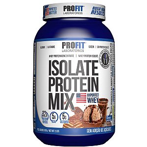 Isolate Protein Mix Concentrado Isolado Chocomalte 907g Pote - Profit