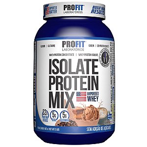 Isolate Protein Mix Concentrado Isolado Cappuccino 907g Pote - Profit