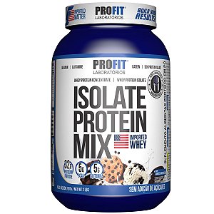 Isolate Protein Mix Concentrado Isolado Cookies e Cream 907g Pote - Profit