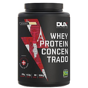 Whey Protein Concentrado 100% Proteína Butter Cookies 900g - Dux Nutrition
