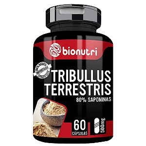 Tribulluss Terrestris Test. 80% saponinas 60 Caps 500 MG - Bionutri
