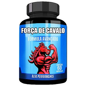 Força de Cavalo Maca Peruana Vitamina B6 Alta Performance 60 Caps - Bionutri