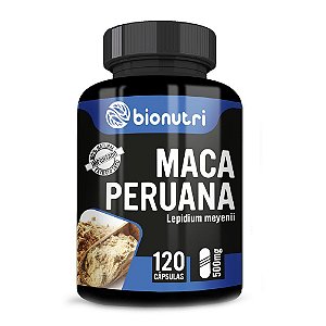 Maca Peruana Lepidium Meyenii 100% Puro Original 120 Caps 500 Mg