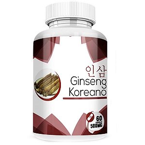 Ginseng Coreano Penax Ginseng 60 Caps 500 Mg - Bionutri