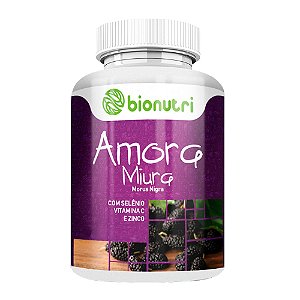 Amora Miura Selenio Vitamina C Zinco 60 Caps - Bionutri