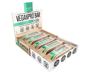 Barra de Proteína Vegana VeganPro Bar Cacau 13g 10 un - Nutrify