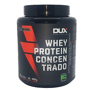 Whey Protein Concentrado 100% Proteína Chocolate 450g - Dux Nutrition