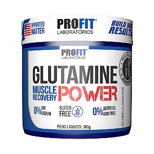 Glutamina Power Aminoácido Importado 300g - Profit