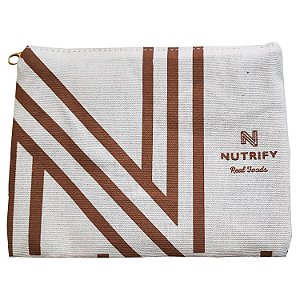 Necessaire Ecológica Algodão - Nutrify