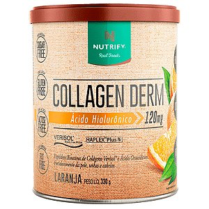 Colágeno Verisol Collagen Derm Ácido Hilaurônico 330g Laranja - Nutrify