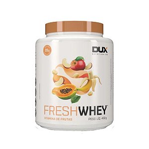 Fresh Whey 3w Isolado Hidrolisado Conc. Vitaminas de Frutas 450g - Dux Nutrition